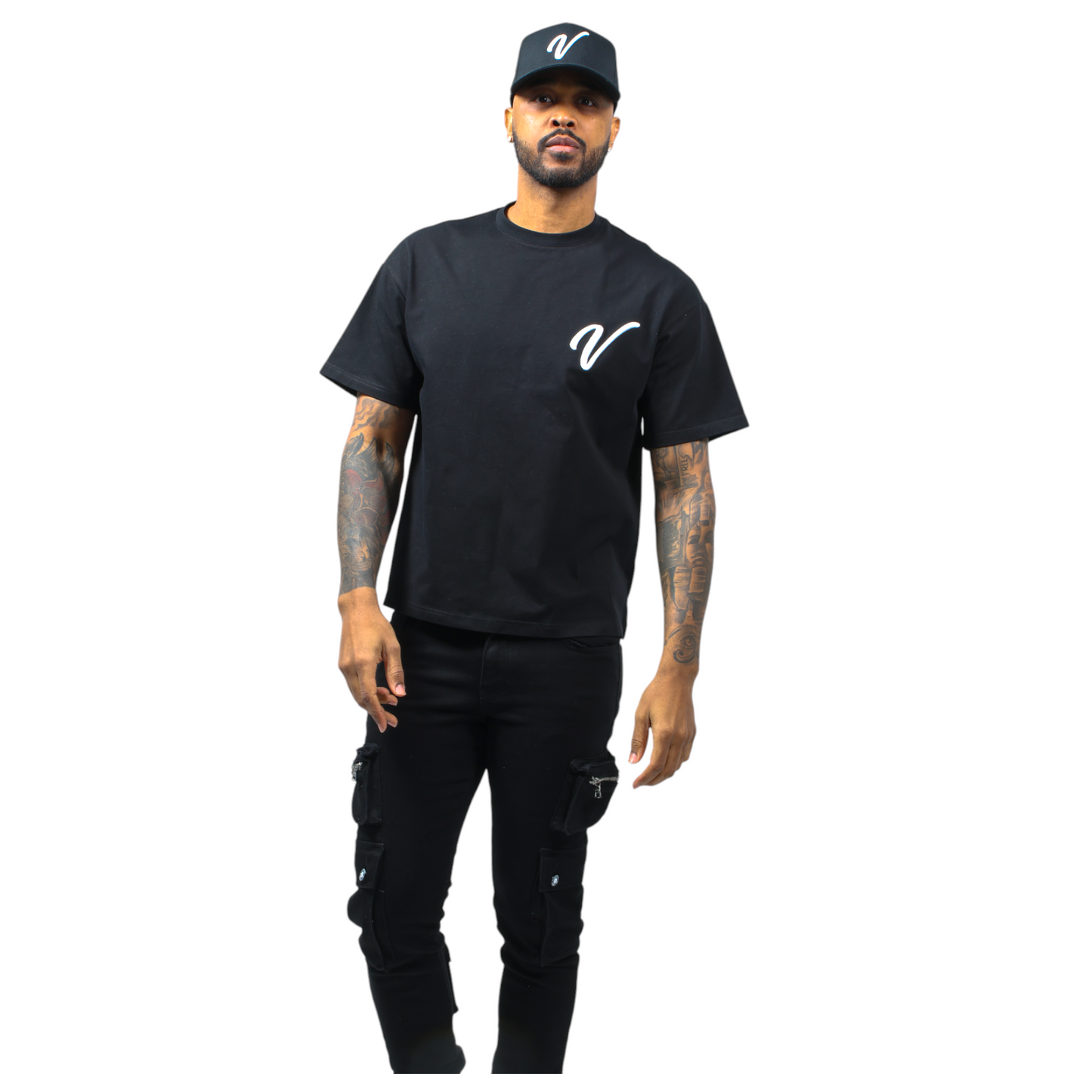 BOX FIT VON PARRIS T-SHIRT (Black)