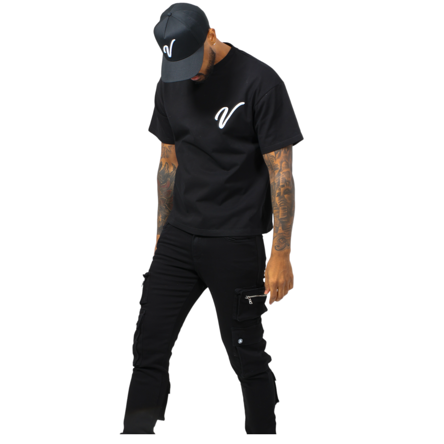 BOX FIT VON PARRIS T-SHIRT (Black)