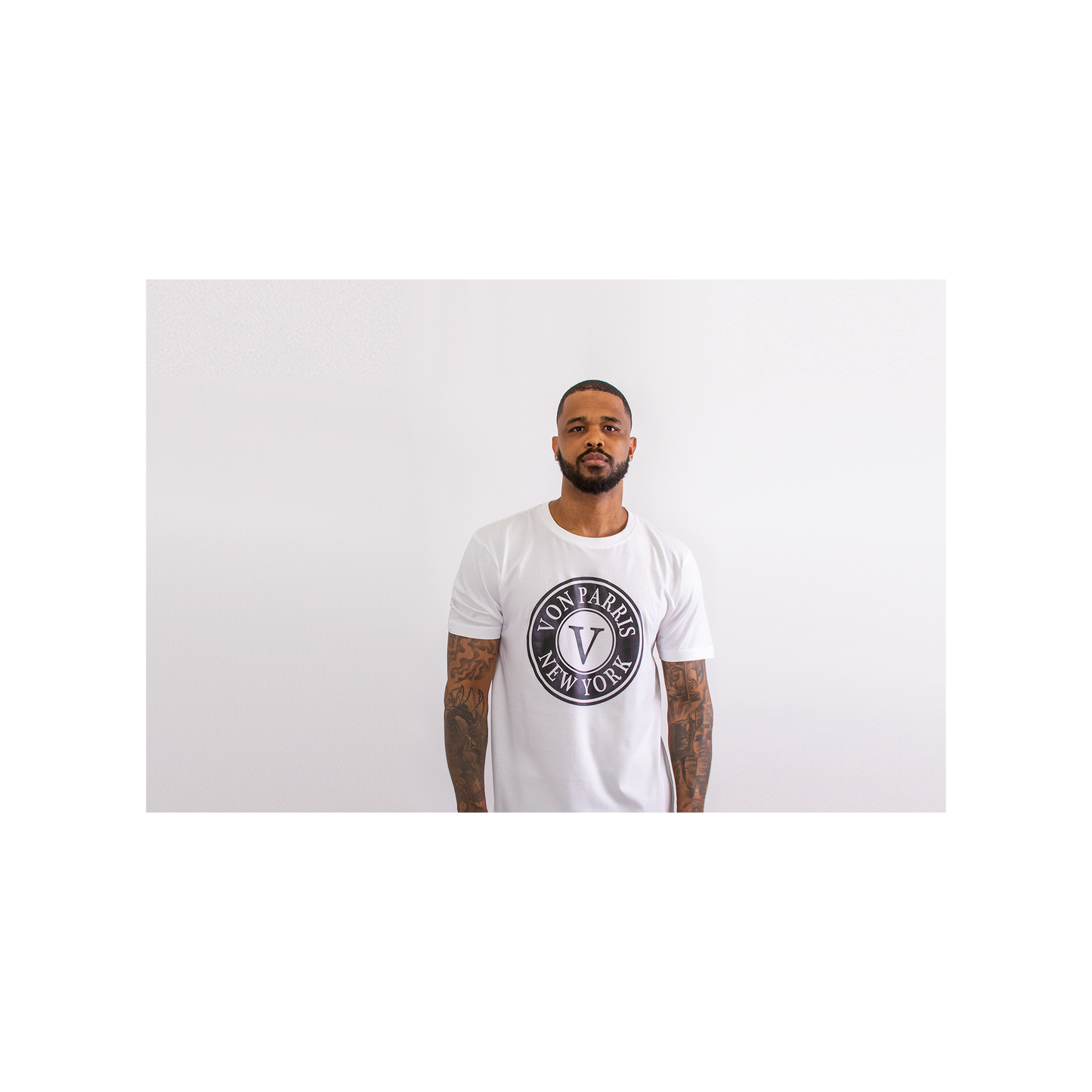 Von Parris Logo T-Shirt (Black Logo)