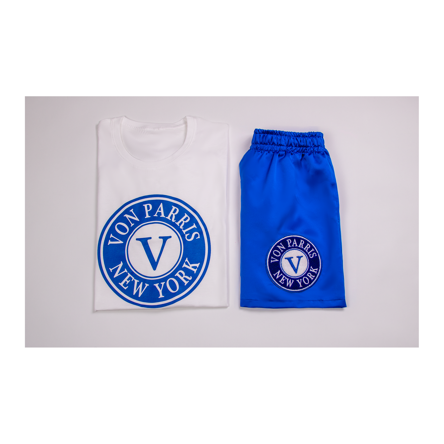 Satin Shorts (Royal Blue)