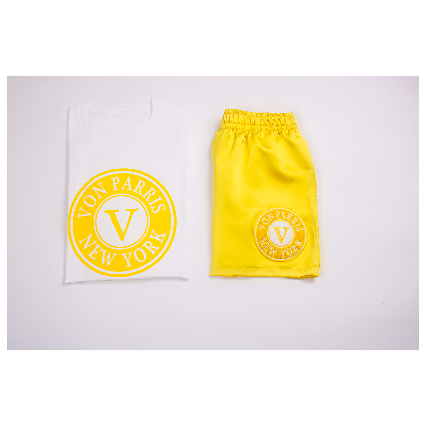 SATIN SHORTS (Yellow)