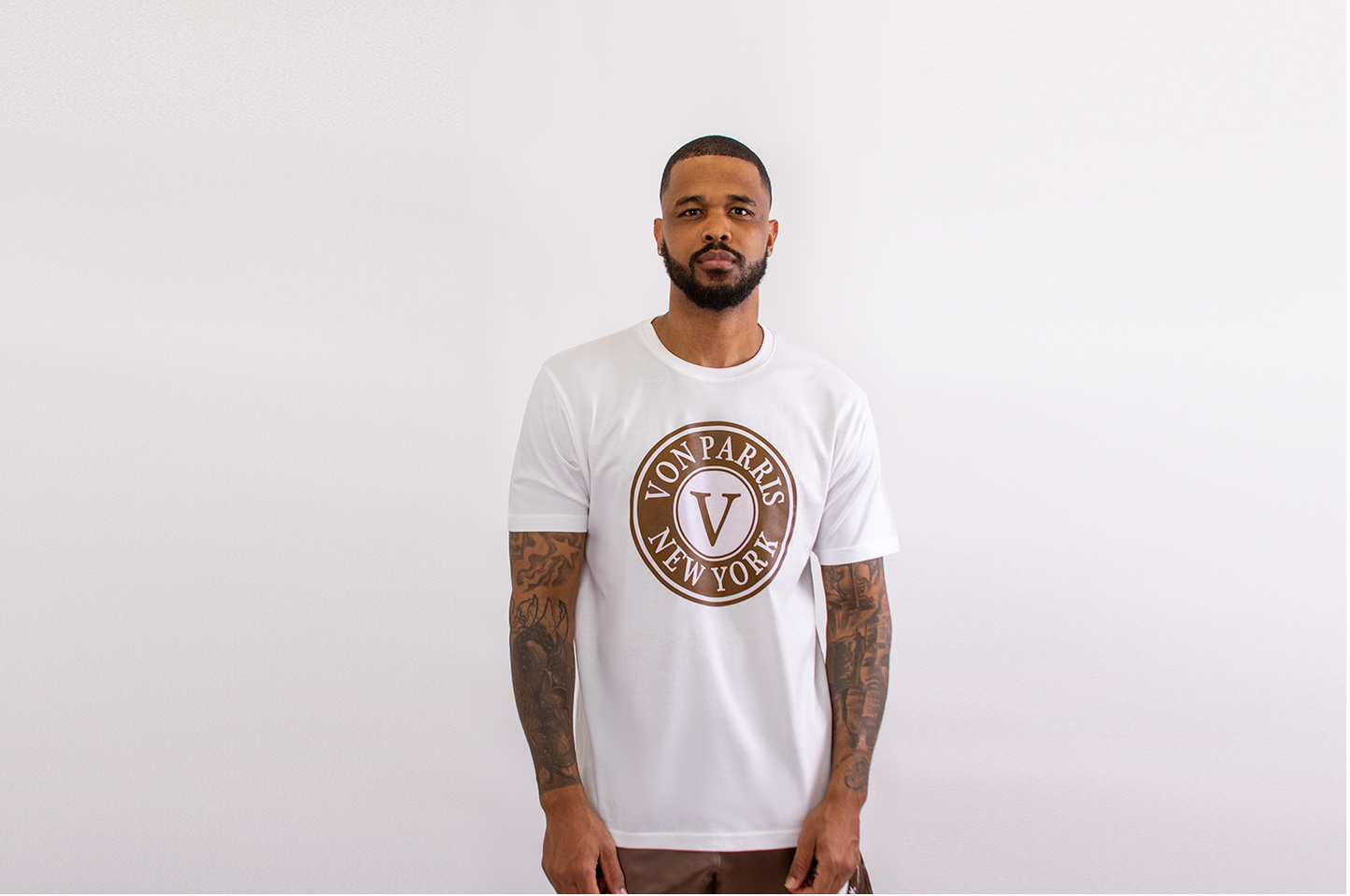 Von Parris Logo T-Shirt (Brown)