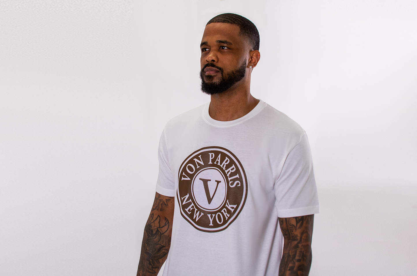 Von Parris Logo T-Shirt (Brown)