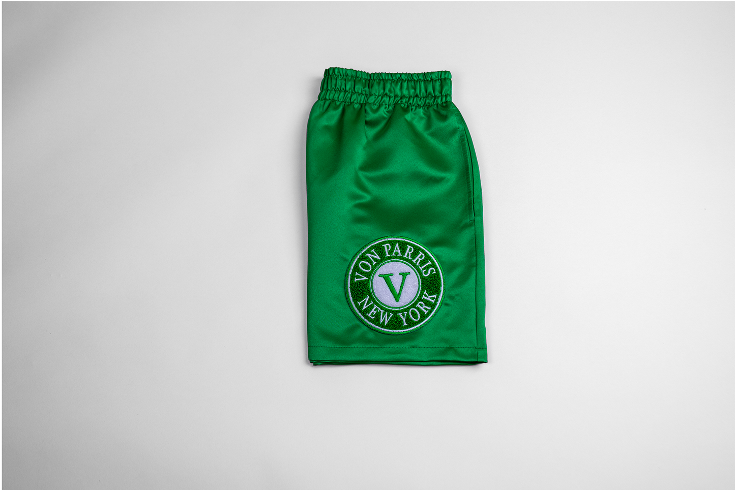 Satin Shorts (Kelly Green)