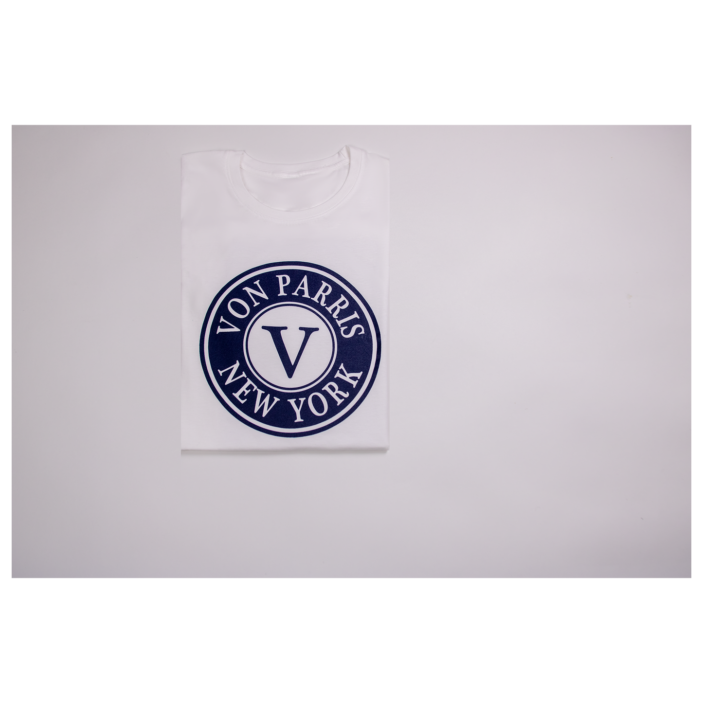 Von Parris Logo T-Shirt (Navy Blue)