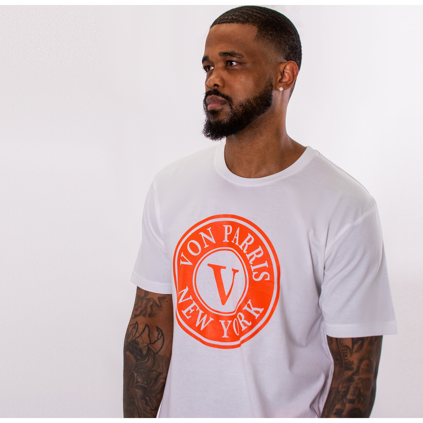 Von Parris Logo T-Shirt (Orange)