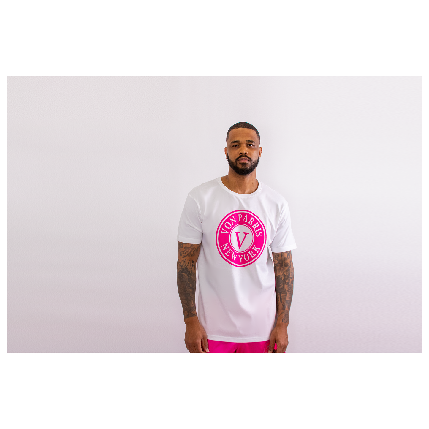 Von Parris Logo T-Shirt (Pink)