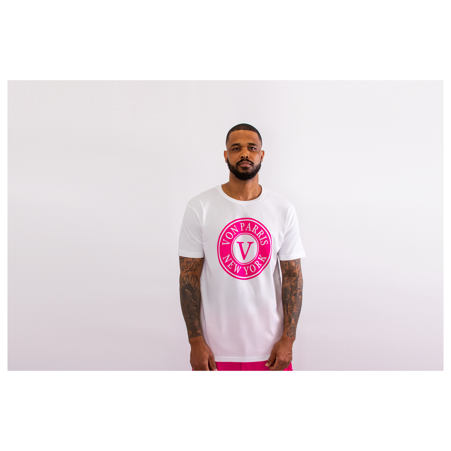 Von Parris Logo T-Shirt (Pink)