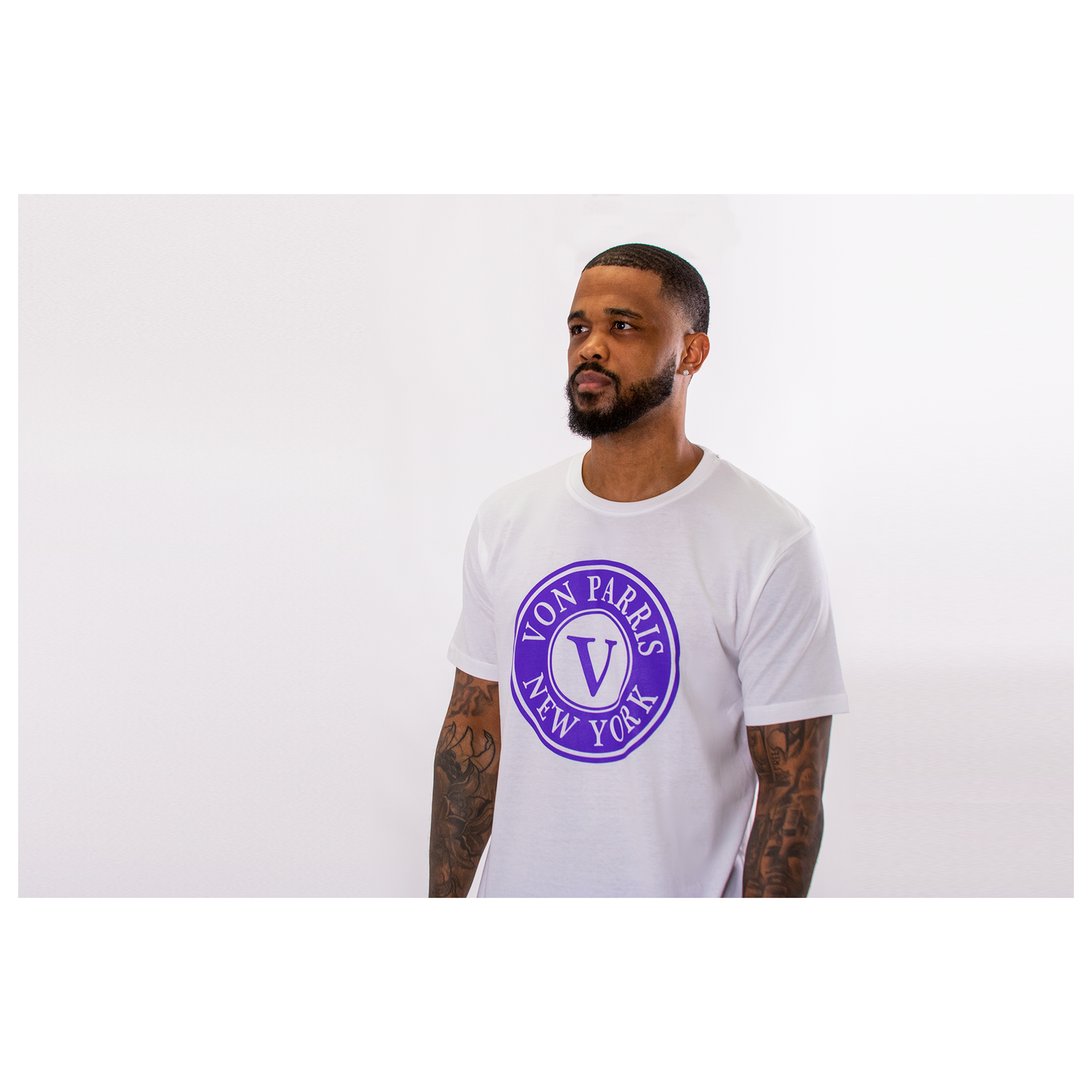 Von Parris Logo T-Shirt (Purple)