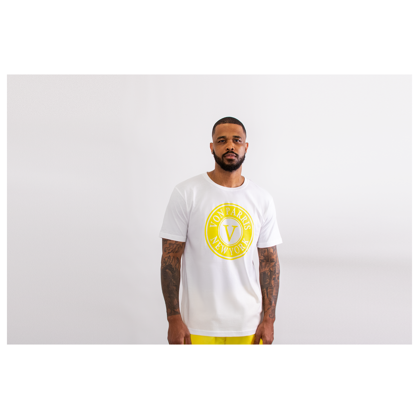 Von Parris Logo T-Shirt (Yellow)