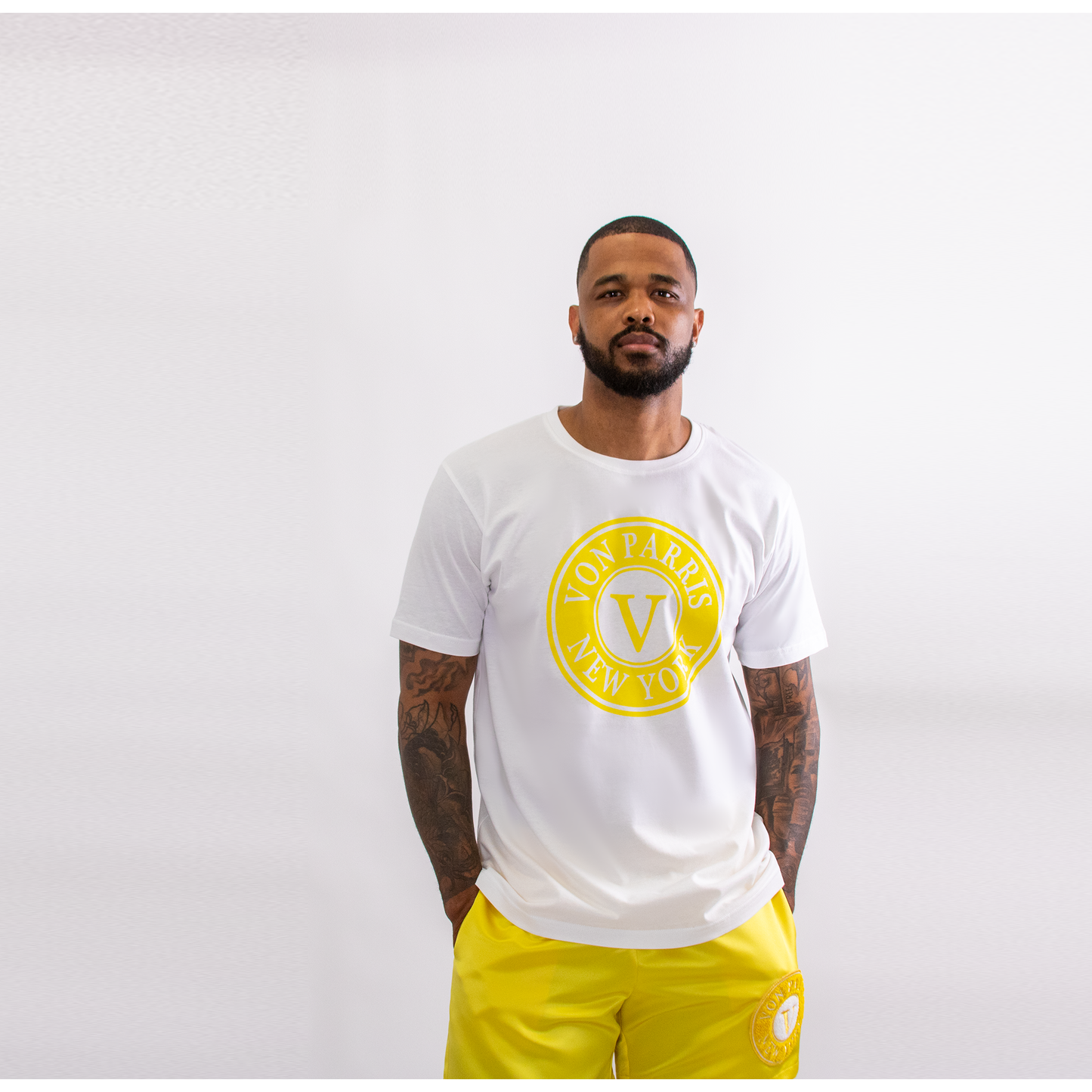 Von Parris Logo T-Shirt (Yellow)