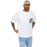 OVERSIZED VON PARRIS T-SHIRT (HUNTER GREEN PATCH)