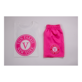 Satin Shorts (Pink)
