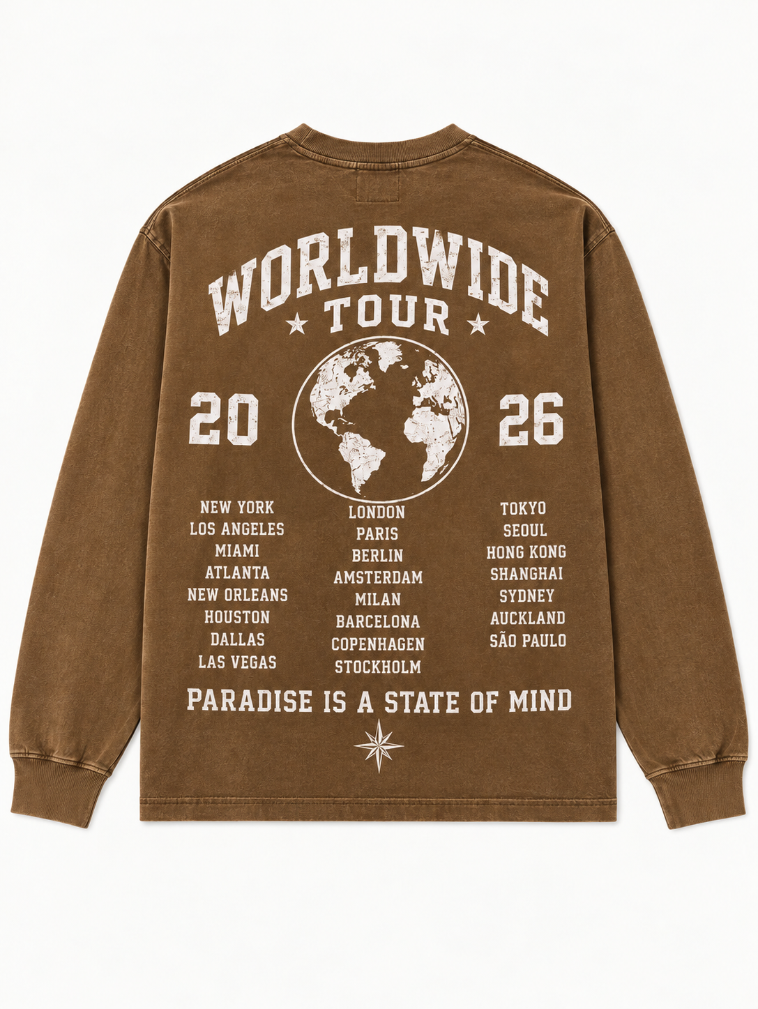 WORLD TOUR LONGSLEEVE TEE