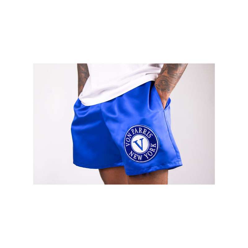 Satin Shorts (Royal Blue)