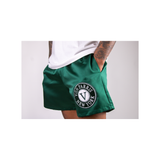 SATIN SHORTS (HUNTER GREEN)