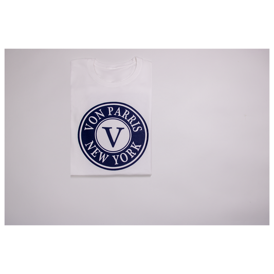 Von Parris Logo T-Shirt (Navy Blue)