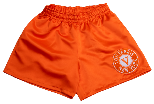 Satin Shorts (Orange)