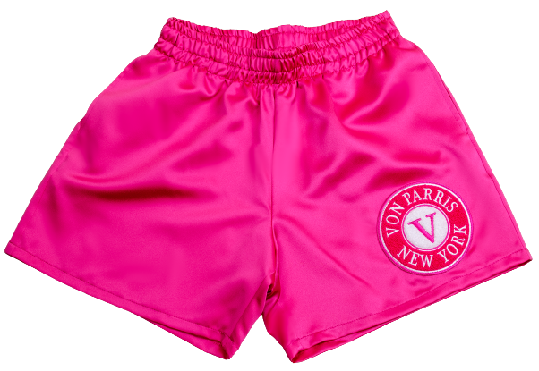 Satin Shorts (Pink)