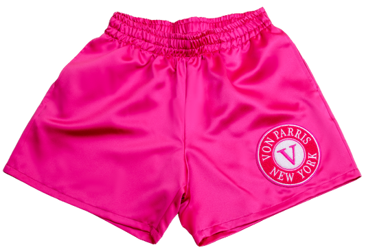 Satin Shorts (Pink)