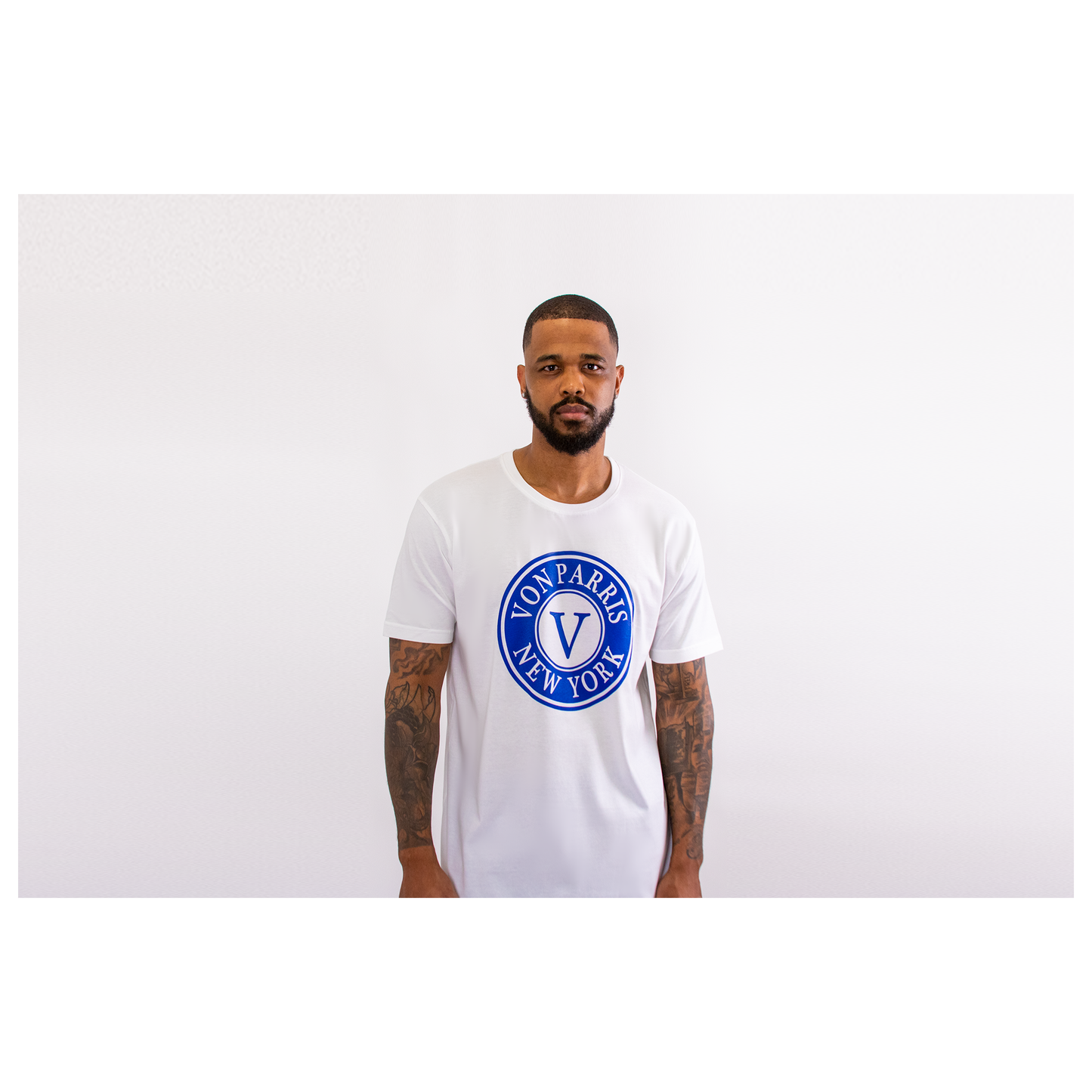 Von Parris Logo T-Shirt (Royal Blue)