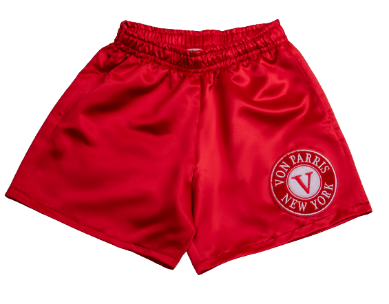 Satin Shorts (Red)